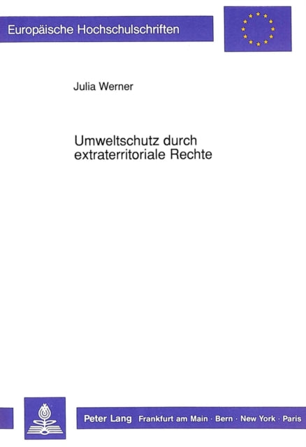 Book cover of: Umweltschutz durch extraterritoriale Rechte