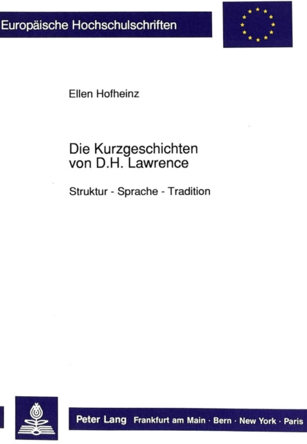 Book cover of: Die Kurzgeschichten von D.H. Lawrence
