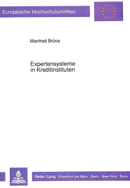Book cover of: Expertensysteme in Kreditinstituten