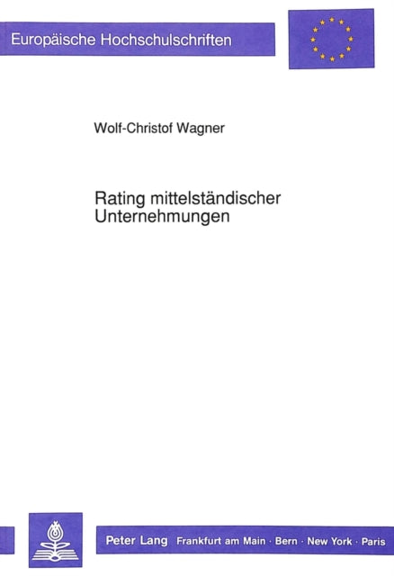 Book cover of: Rating mittelstaendischer Unternehmungen