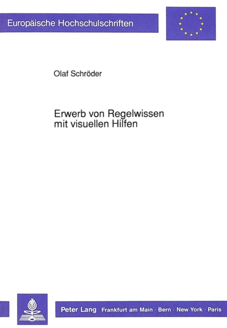 Book cover of: Erwerb von Regelwissen mit visuellen Hilfen