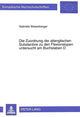 Book cover of: Die Zuordnung der altenglischen Substantive zu den Flexionstypen untersucht am Buchstaben D