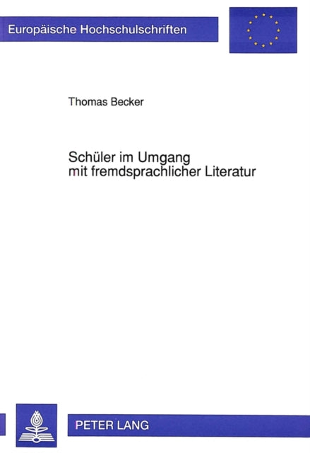 Book cover of: Schueler im Umgang mit fremdsprachlicher Literatur