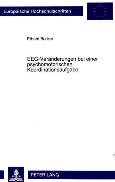 Book cover of: EEG-Veraenderungen bei einer psychomotorischen Koordinationsaufgabe