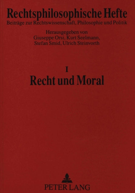 Book cover of: Recht Und Moral