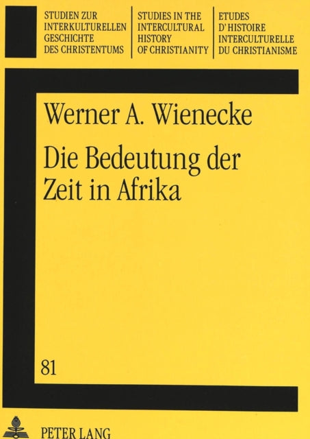Book cover of: Die Bedeutung der Zeit in Afrika