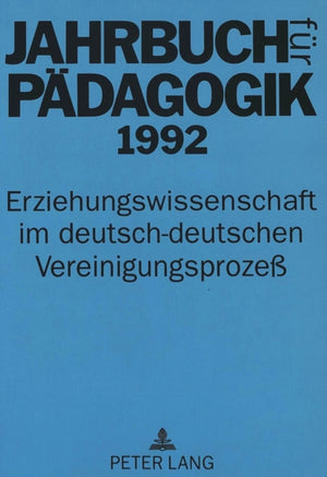 Jahrbuch Fuer Paedagogik 1992