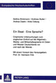 Book cover of: Ein Staat - Eine Sprache?