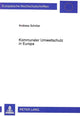 Book cover of: Kommunaler Umweltschutz in Europa