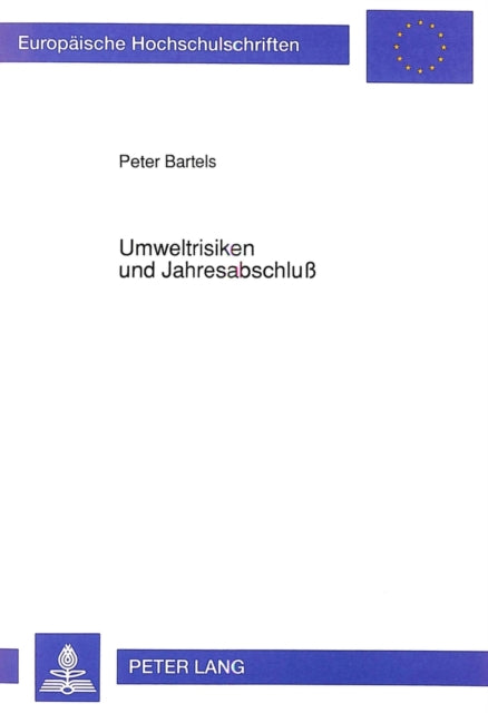 Book cover of: Umweltrisiken und Jahresabschlu