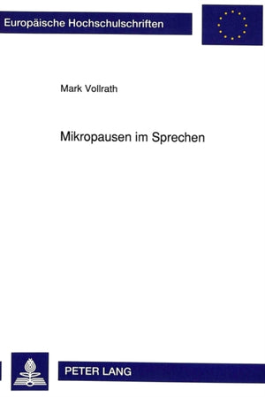 Mikropausen im Sprechen
