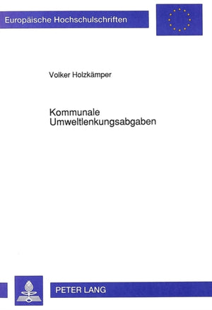 Kommunale Umweltlenkungsabgaben