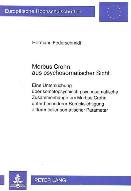 Book cover of: Morbus Crohn aus psychosomatischer Sicht