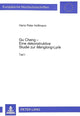 Book cover of: Gu Cheng - Eine dekonstruktive Studie zur «Menglong»-Lyrik. By: Hans Peter Hoffmann