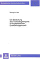 Book cover of: Die Bedeutung Des Technologieimports Im Kapitalistischen Entwicklungsprozeß