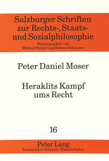 Book cover of: Heraklits Kampf ums Recht