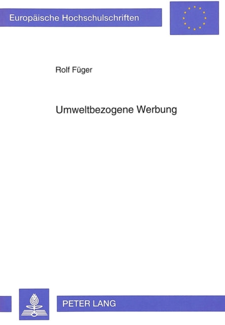 Book cover of: Umweltbezogene Werbung