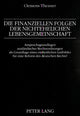 Book cover of: Die finanziellen Folgen der nichtehelichen Lebensgemeinschaft