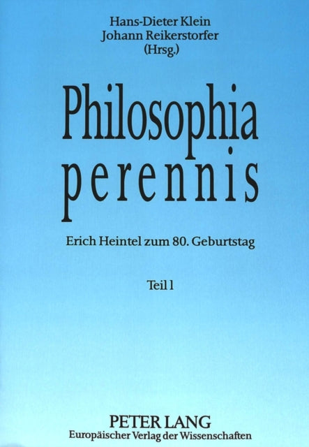 Book cover of: Philosophia Perennis
