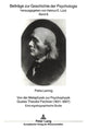 Book cover of: Von der Metaphysik zur Psychophysik.- Gustav Theodor Fechner (1801-1887)
