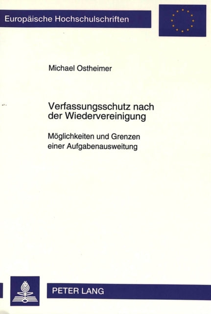 Book cover of: Verfassungsschutz nach der Wiedervereinigung