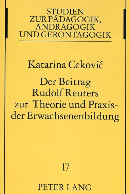 Book cover of: Der Beitrag Rudolf Reuters zur Theorie und Praxis der Erwachsenenbildung