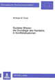 Book cover of: Soziales Wissen ALS Grundlage Des Handelns in Konfliktsituationen