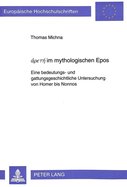 Book cover of: a???? im mythologischen Epos