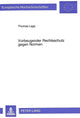 Book cover of: Vorbeugender Rechtsschutz gegen Normen