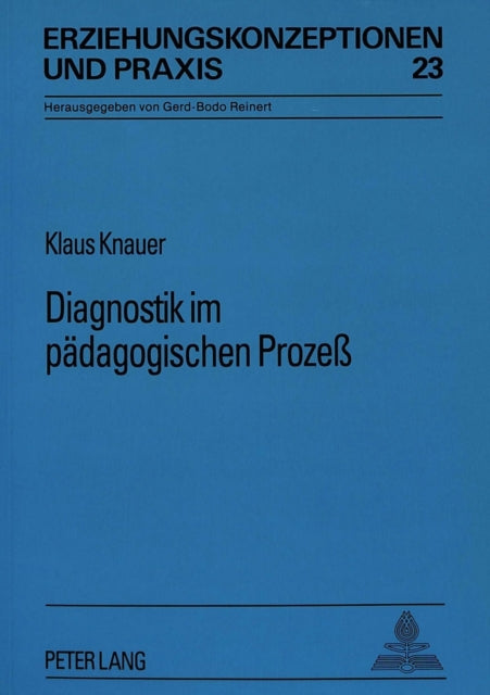 Book cover of: Diagnostik im paedagogischen Proze