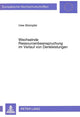 Book cover of: Wechselnde Ressourcenbeanspruchung im Verlauf von Denkleistungen