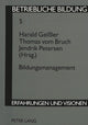 Book cover of: Bildungsmanagement