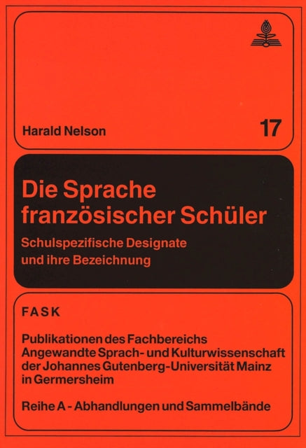 Book cover of: Die Sprache franzoesischer Schueler