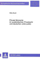 Book cover of: Poenale Momente im auslaendischen Privatrecht und deutscher ordre public