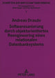 Book cover of: Softwaresanierung durch objektorientiertes Reengineering eines relationalen Datenbanksystems