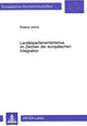 Book cover of: Landesparlamentarismus im Zeichen der europaeischen Integration