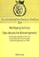 Book cover of: Das deutsche Boersengesetz