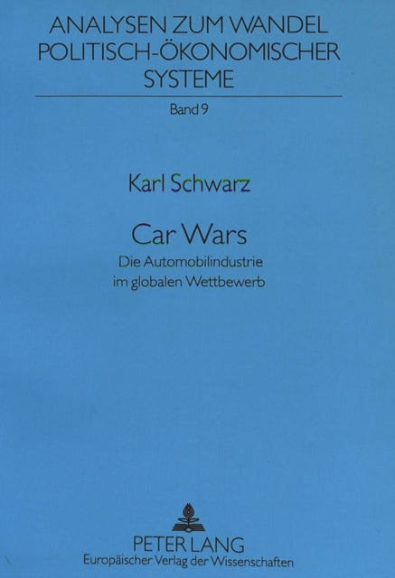 Book cover of: Car Wars. By: Karl Schwarz