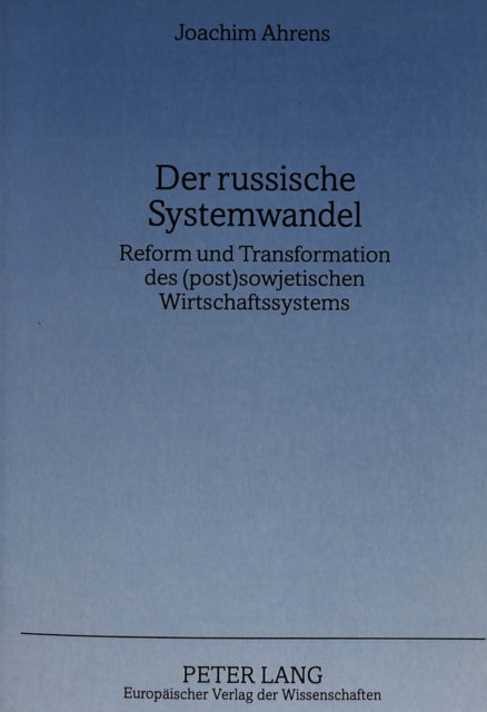Book cover of: Der russische Systemwandel