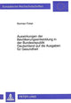 Book cover of: Auswirkungen der Bevoelkerungsentwicklung in der Bundesrepublik Deutschland auf die Ausgaben fuer Gesundheit