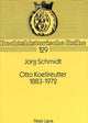 Book cover of: Otto Koellreutter 1883-1972