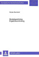 Book cover of: Modellgestuetztes Ergebniscontrolling