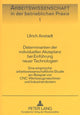 Book cover of: Determinanten der individuellen Akzeptanz bei Einfuehrung neuer Technologien