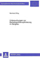 Book cover of: Untersuchungen zur Betriebsgroeßenoptimierung im Bergbau