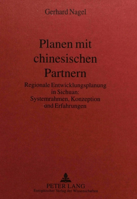 Book cover of: Planen mit chinesischen Partnern