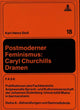 Book cover of: Postmoderner Feminismus: Caryl Churchills Dramen
