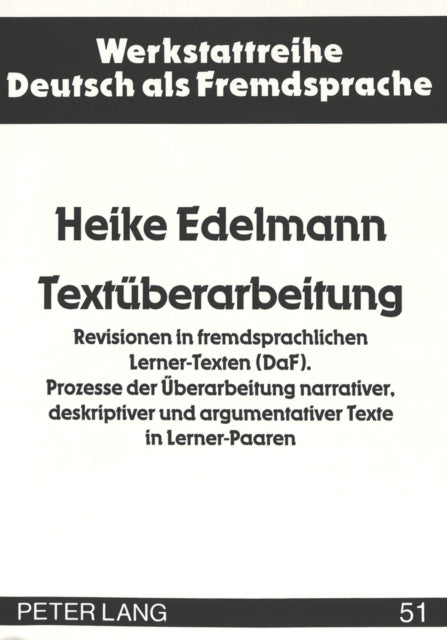 Book cover of: Textueberarbeitung