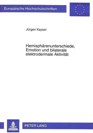 Hemisphaerenunterschiede, Emotion und bilaterale elektrodermale Aktivitaet