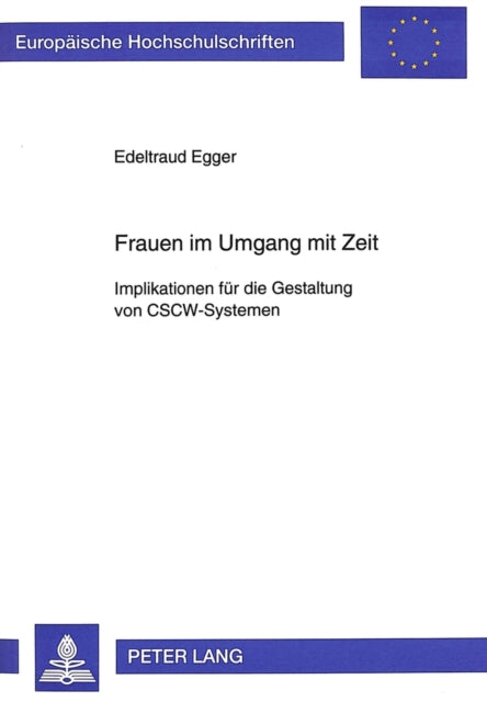 Book cover of: Frauen im Umgang mit Zeit