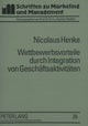 Book cover of: Wettbewerbsvorteile durch Integration von Geschaeftsaktivitaeten